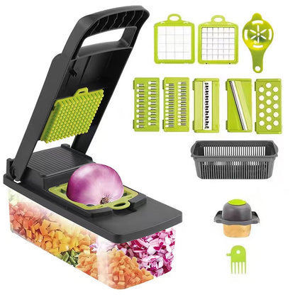Multi-functional kitchen vegetable cutter