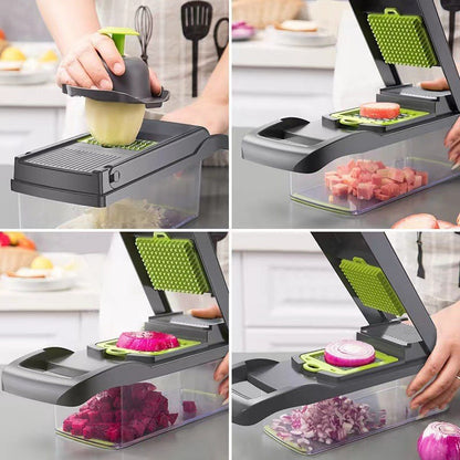 Multi-functional kitchen vegetable cutter
