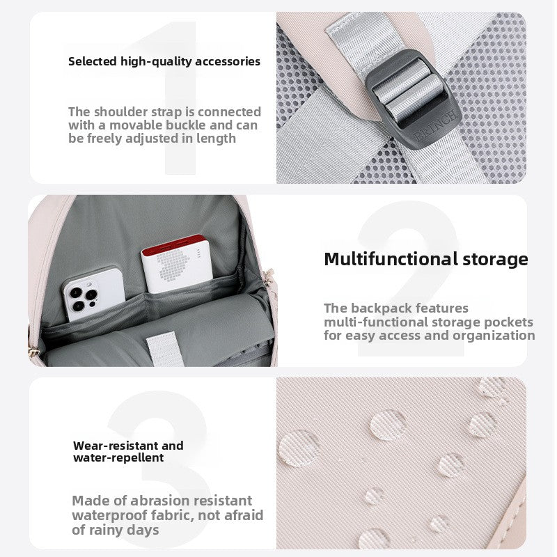 Multi-Functional Laptop Backpack with Storage Compartments