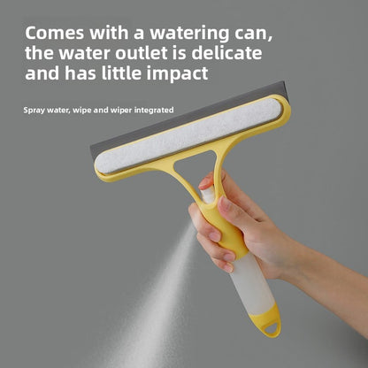 Multi-functional liquid filling glass wiper