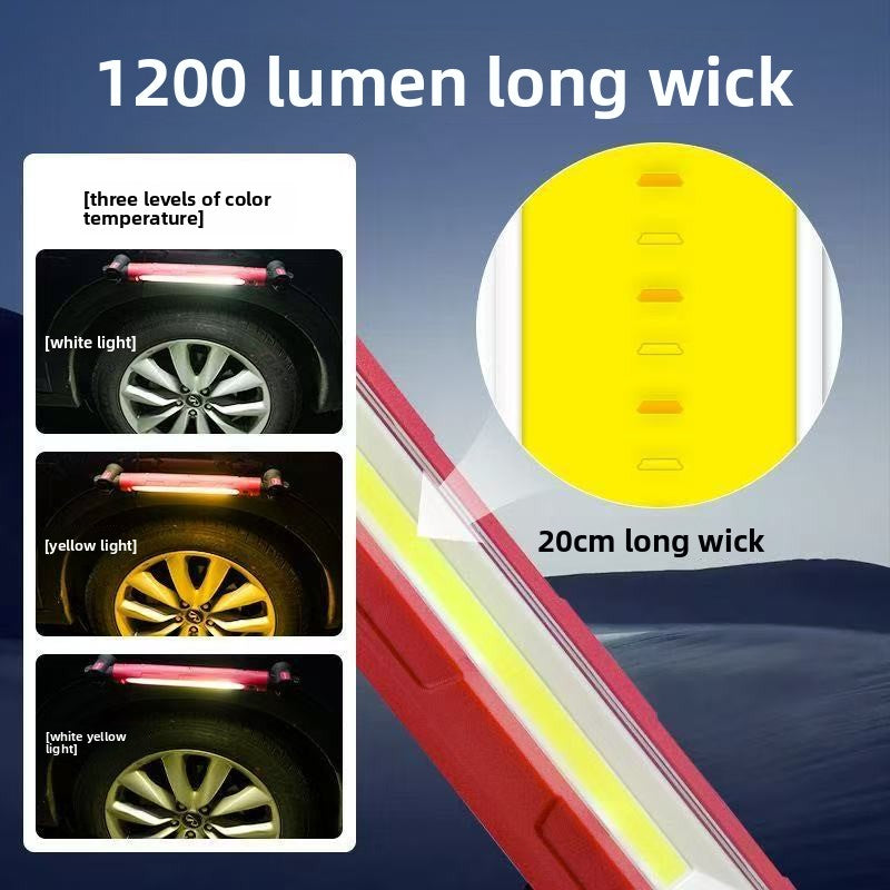 Multi-Functional Magnetic COB Work Light with Power Bank