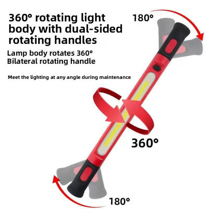 Multi-Functional Magnetic COB Work Light with Power Bank