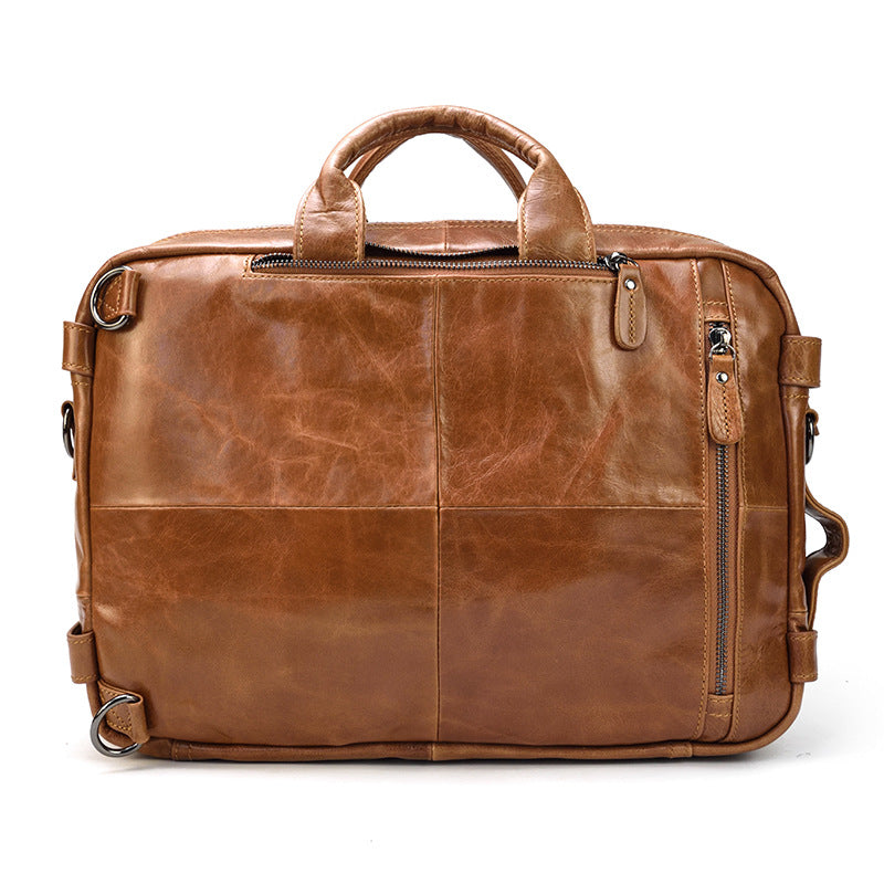 Multi-functional men's single-shoulder bag