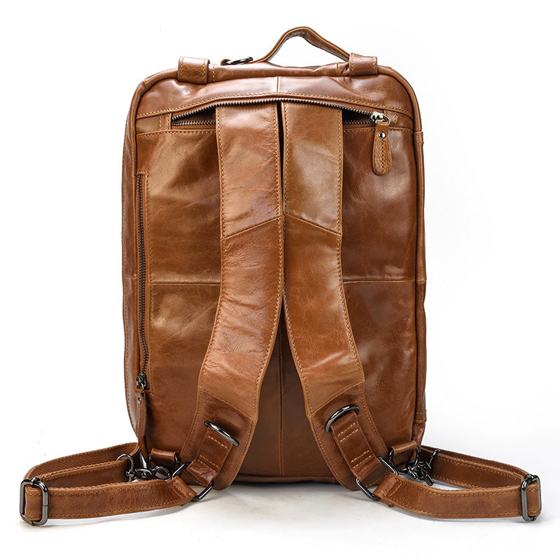 Multi-functional men's single-shoulder bag