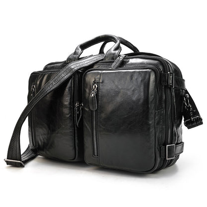 Multi-functional men's single-shoulder bag