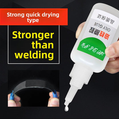Multi-functional oily glue