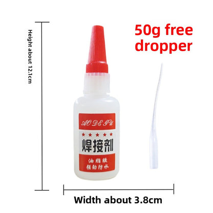 Multi-functional oily glue