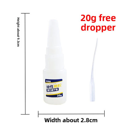 Multi-functional oily glue