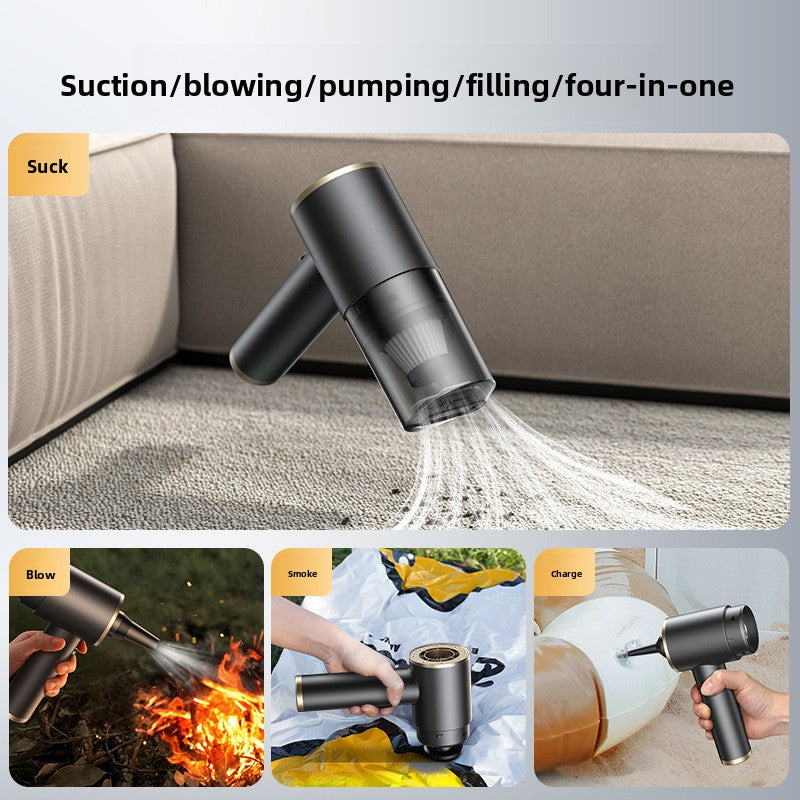 Multi-functional portable car vacuum cleaner