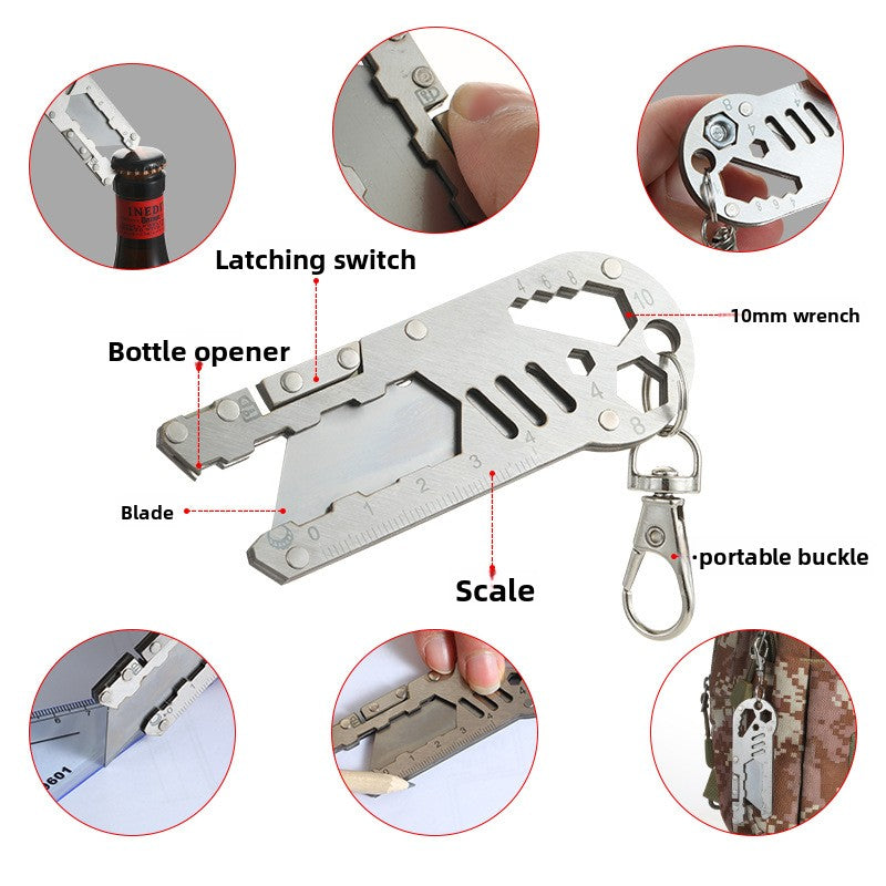Multi-functional portable outdoor tools