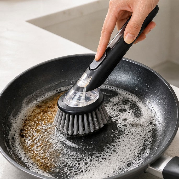 Multi-Functional Pot Brush