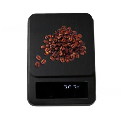 Multi-functional pour-over timer coffee scale