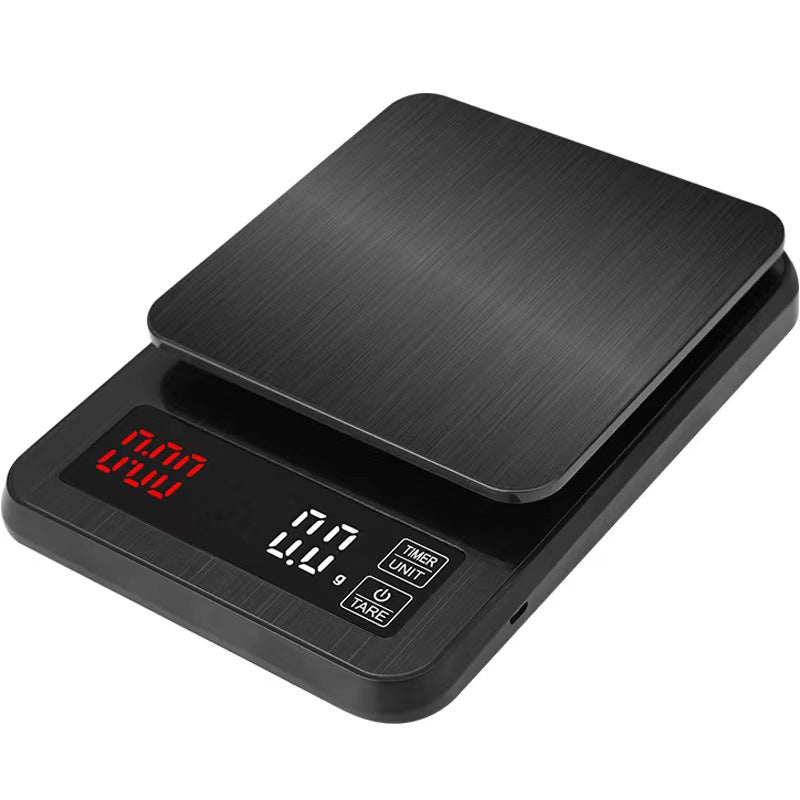 Multi-functional pour-over timer coffee scale
