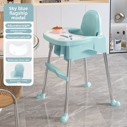 Multi-Functional Restaurant Portable Children's Dining Chair