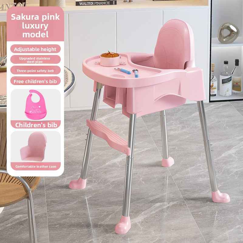 Multi-Functional Restaurant Portable Children's Dining Chair