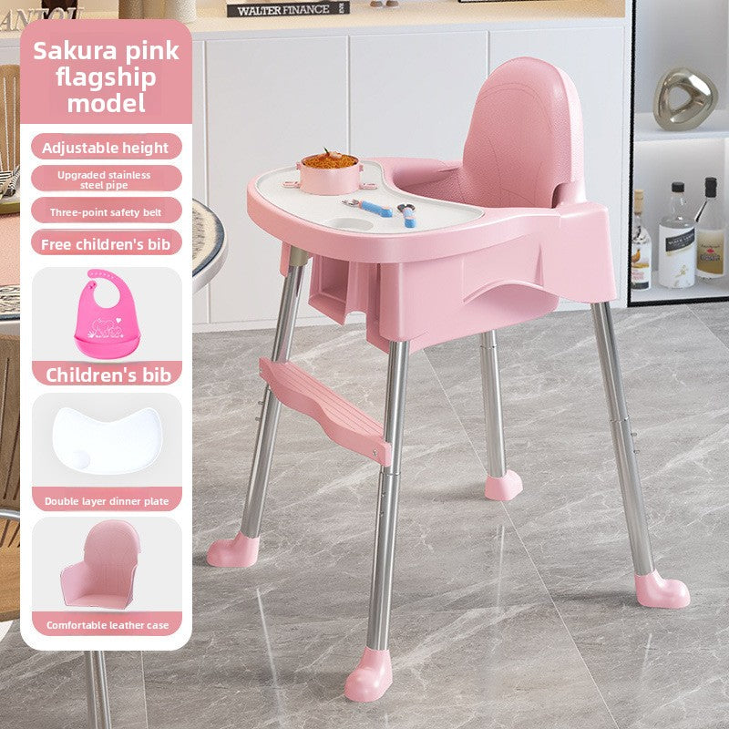 Multi-Functional Restaurant Portable Children's Dining Chair