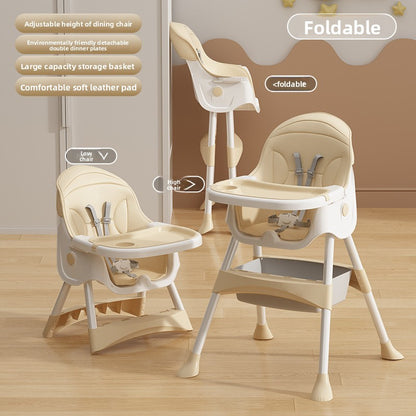 Multi-Functional Restaurant Portable Children's Dining Chair