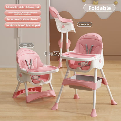 Multi-Functional Restaurant Portable Children's Dining Chair