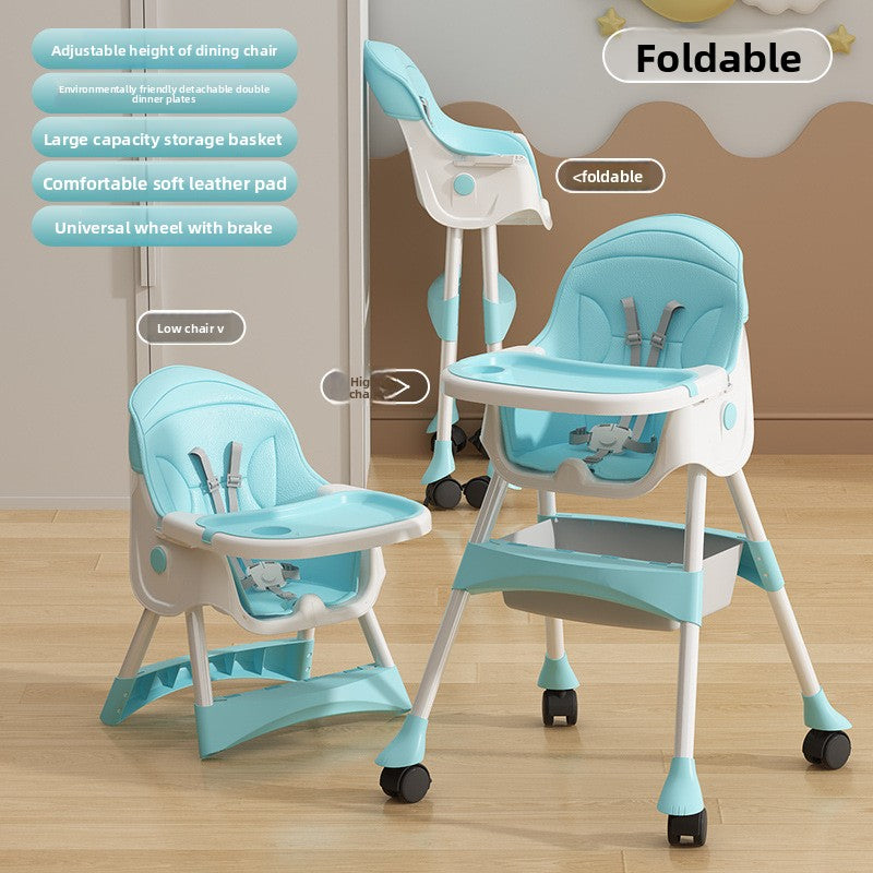 Multi-Functional Restaurant Portable Children's Dining Chair