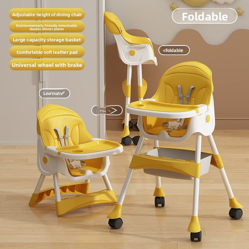 Multi-Functional Restaurant Portable Children's Dining Chair