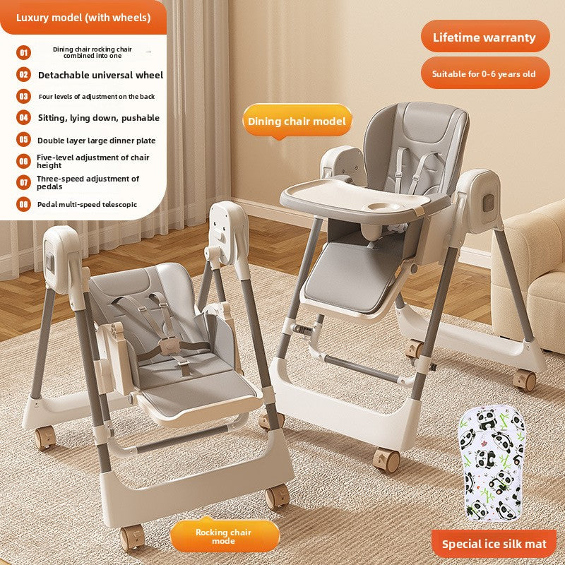 Multi-Functional Restaurant Portable Children's Dining Chair