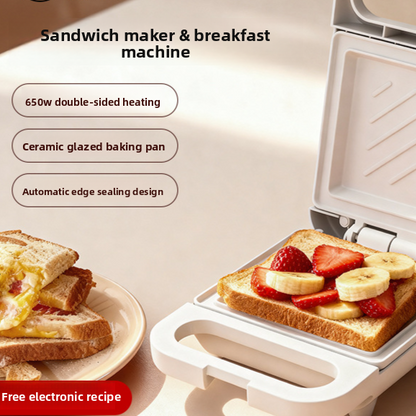 Multi-Functional Sandwich Toaster Breakfast Maker