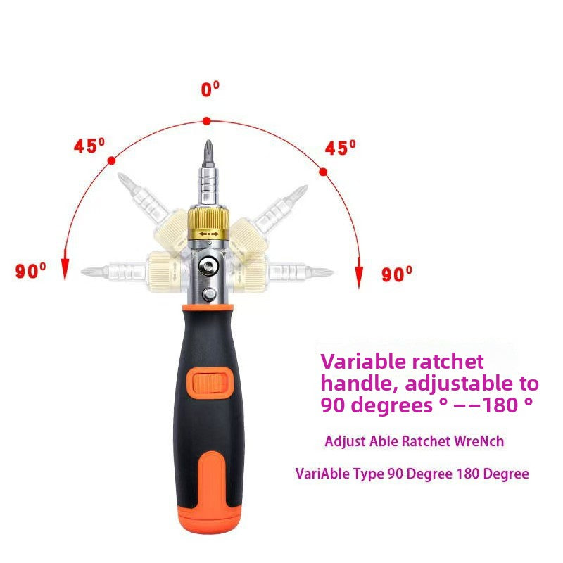 Multi-functional screwdriver set