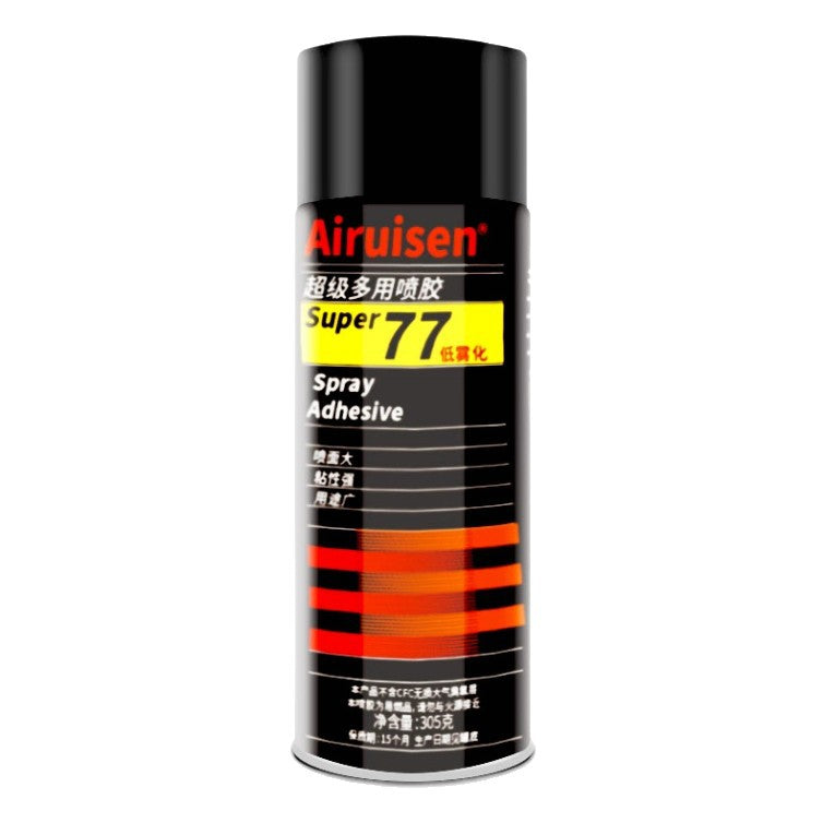 Multi-functional spray adhesive