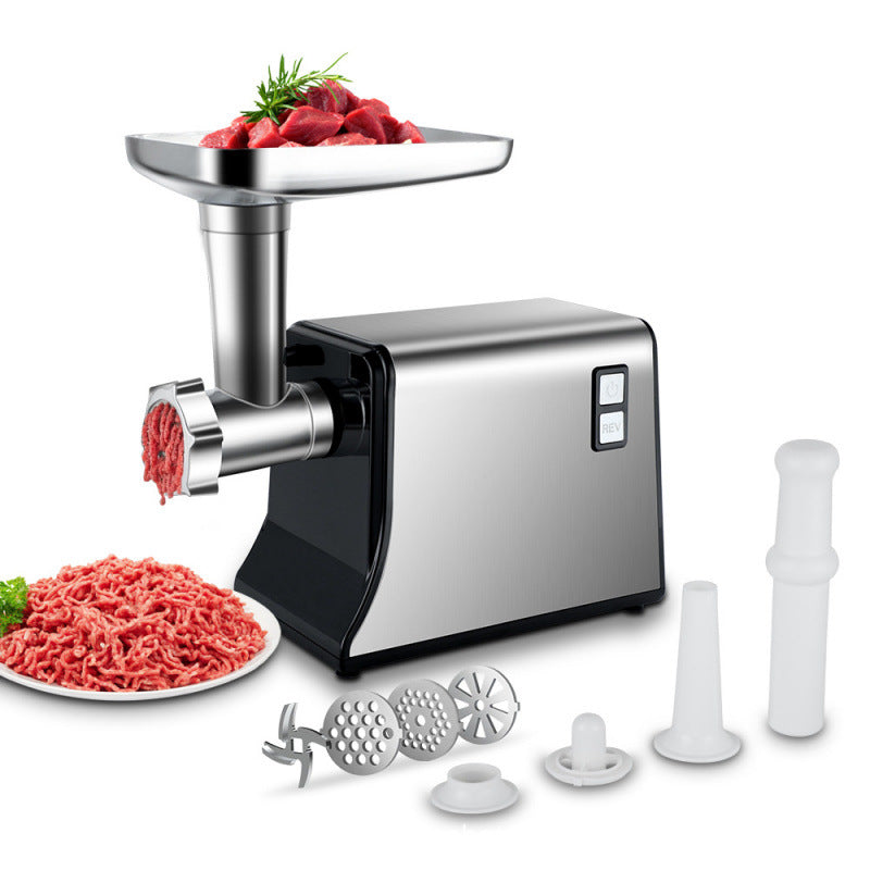 Multi-Functional Stainless Steel Meat Grinder and Sausage Stuffer