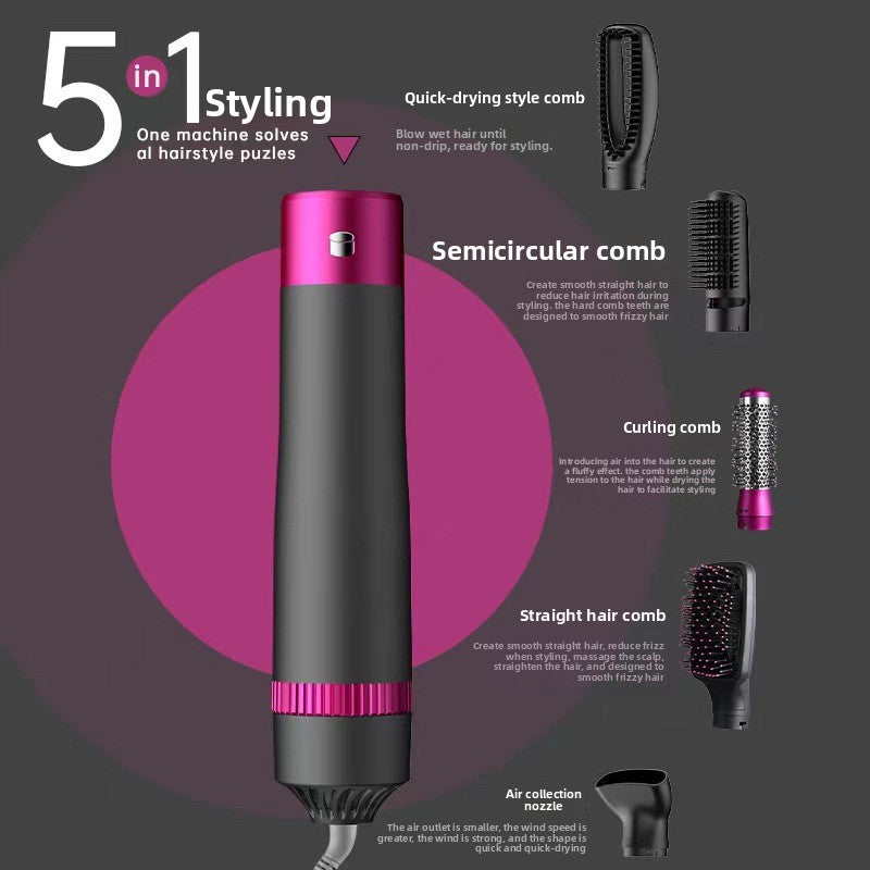 Multi-functional styling hair dryer