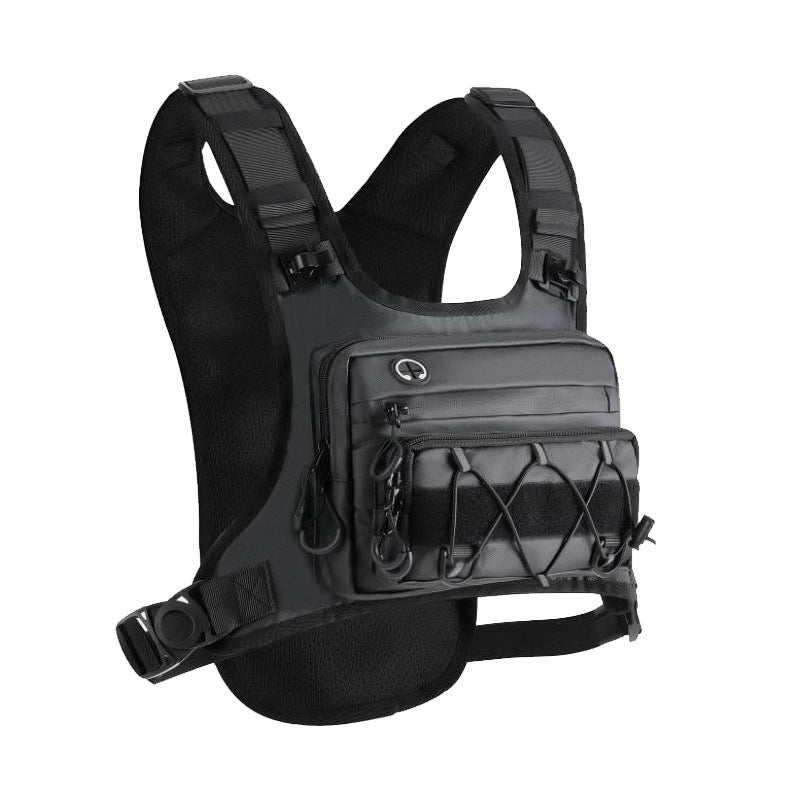 Multi-Functional Tactical Chest Bag with Hydration Pack