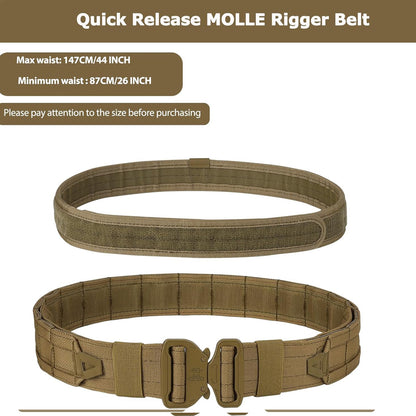 Multi-Functional Tactical Duty Belt Set