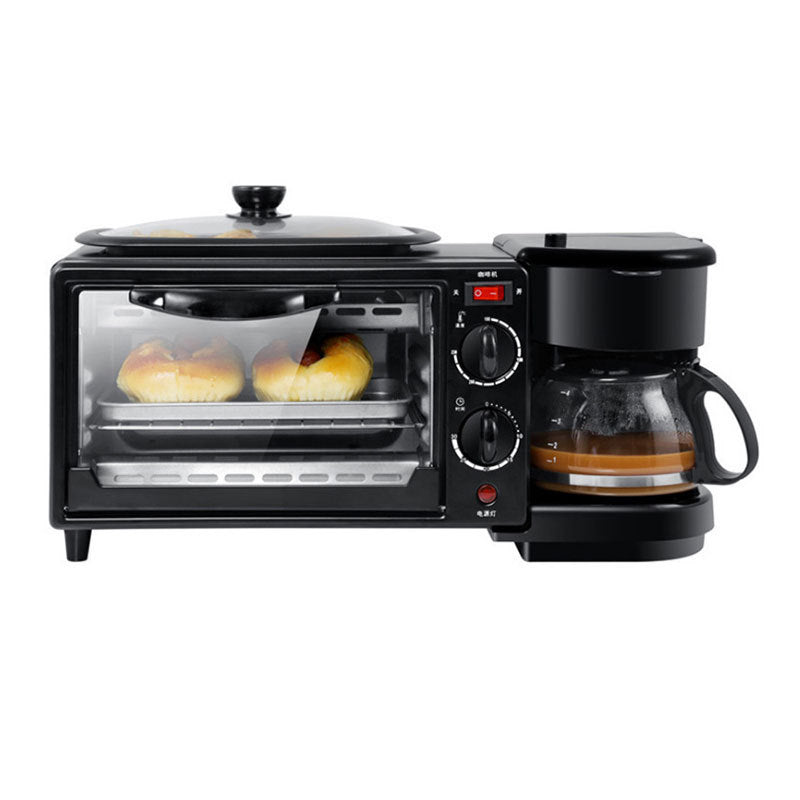 Multi-functional toaster baking and steaming oven
