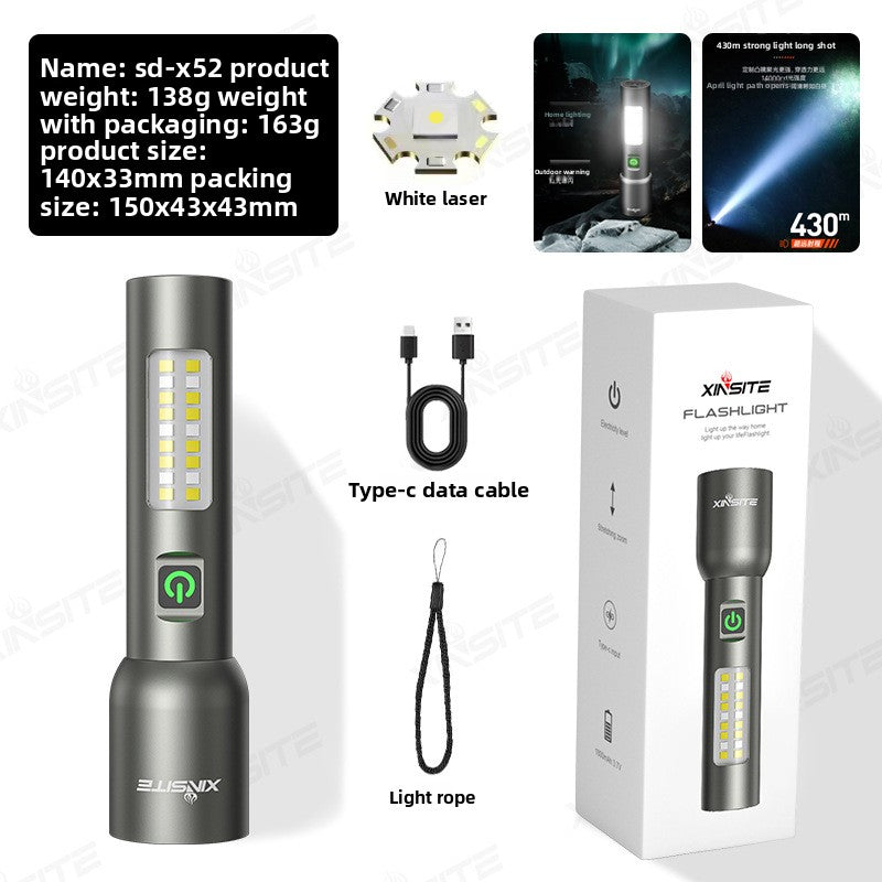 Multi-Functional Ultra-Long Battery Life Portable Emergency Flashlight