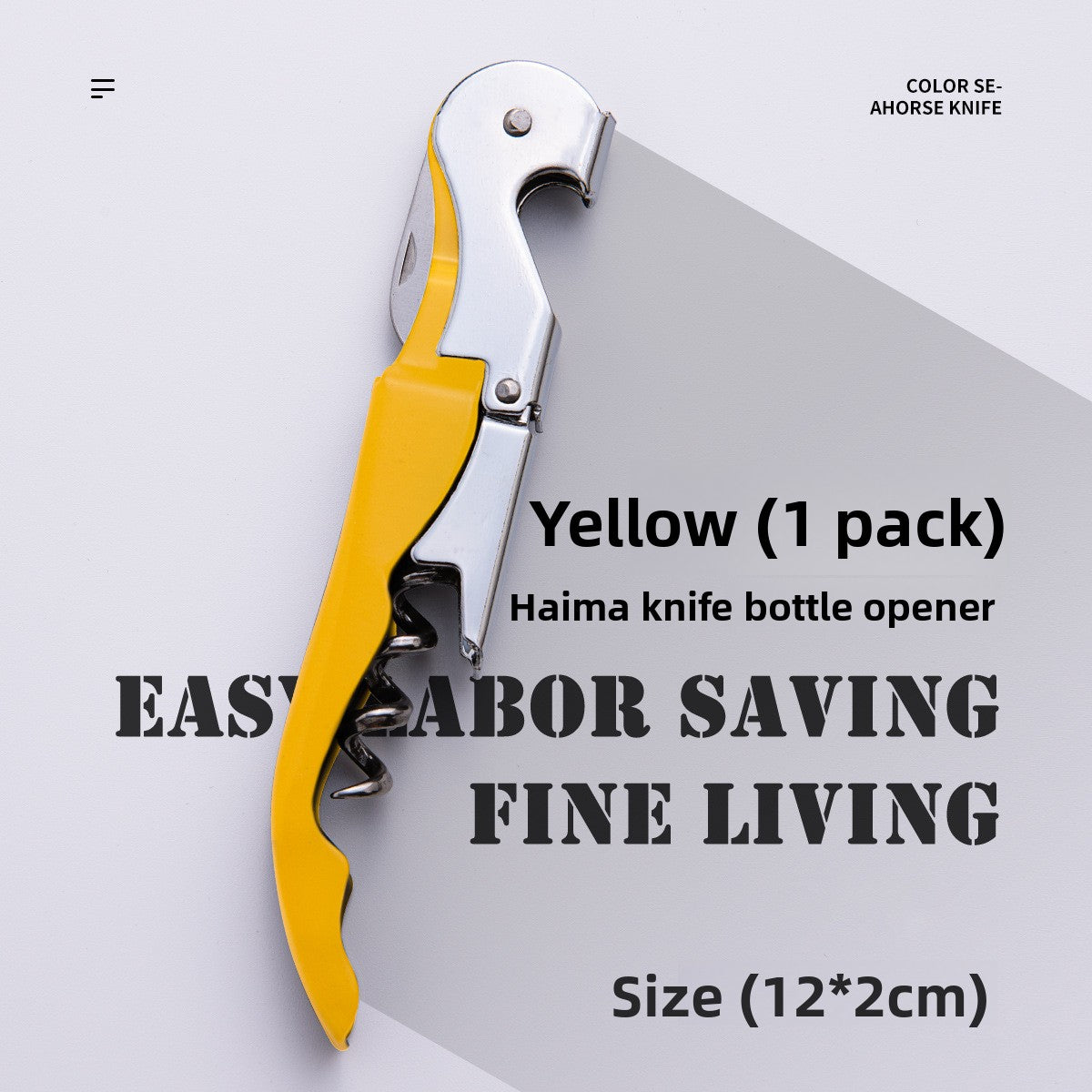 Multi-functional wine opener