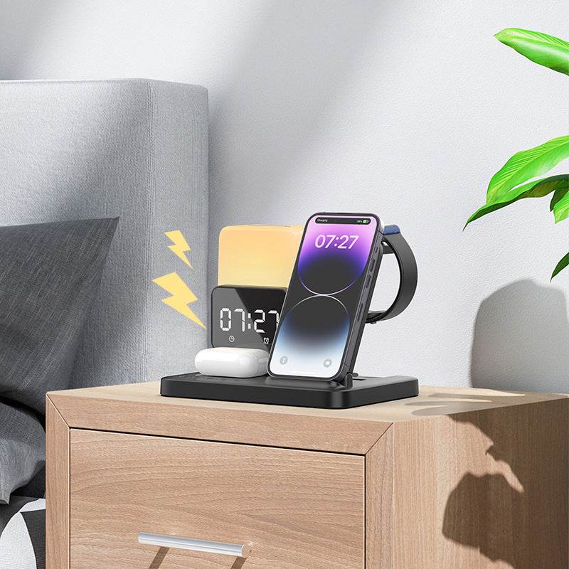 Multi-functional wireless charger for mobile phones