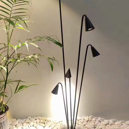 Multi-Head Branch Outdoor Lawn Light