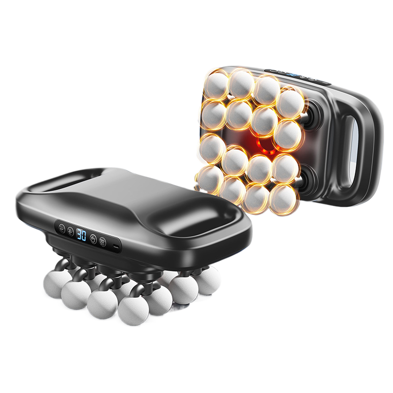 Multi-head muscle relaxation massage gun