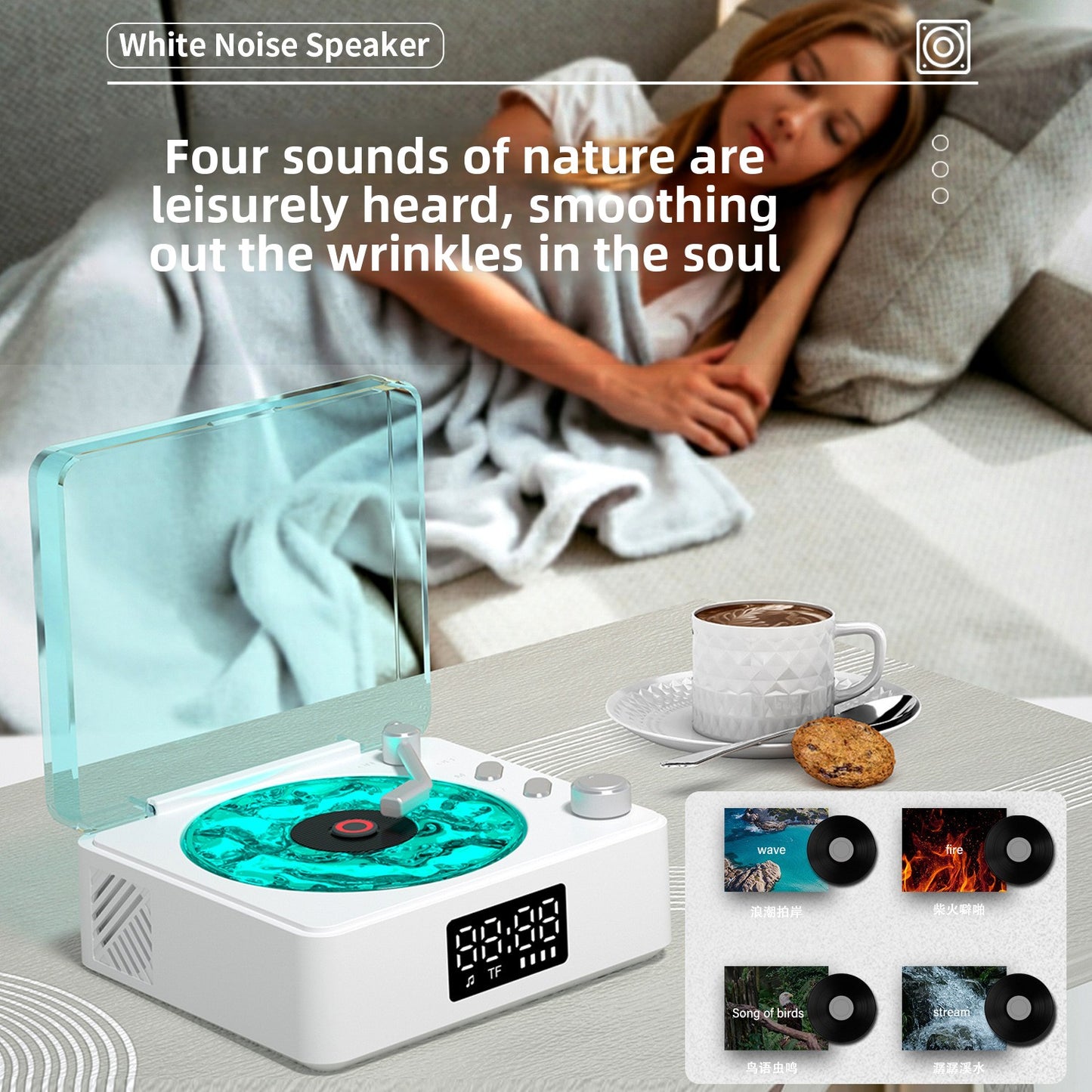 multi-language Bluetooth lamp