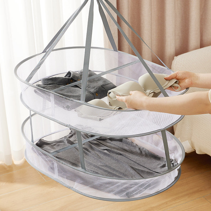 Multi-layer Clothes Drying Net with Reinforced Frame