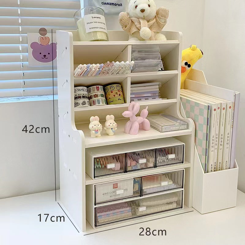 Multi-layer Desktop Storage Organizer Rack