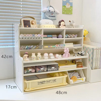 Multi-layer Desktop Storage Organizer Rack