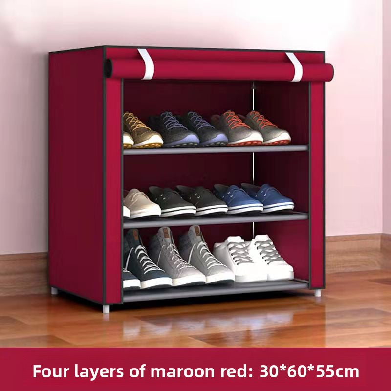 Multi-layer Dust-proof Shoe Rack for Dormitory