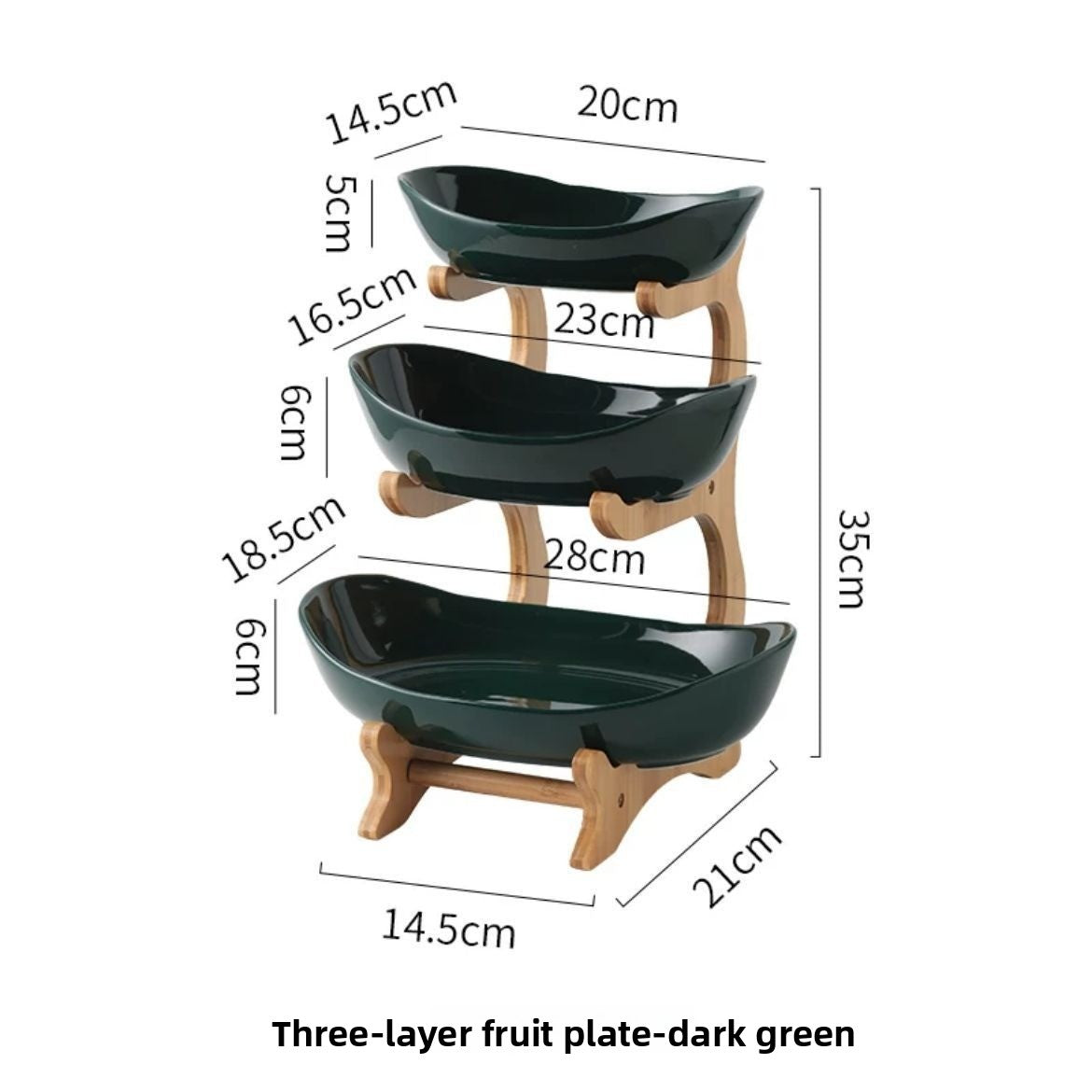 Multi-layer fruit snack tray