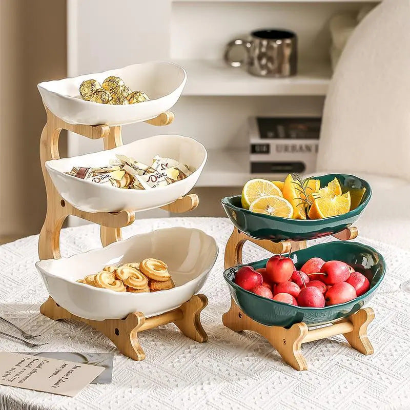 Multi-layer fruit snack tray
