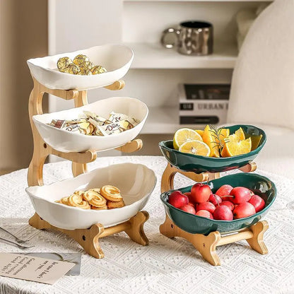 Multi-layer fruit snack tray