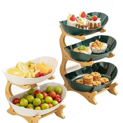 Multi-layer fruit snack tray