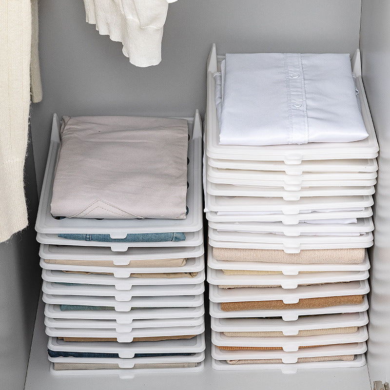 Multi-Layer Garment Folding Organizer Board
