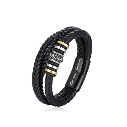 Multi-Layer Leather Bracelet