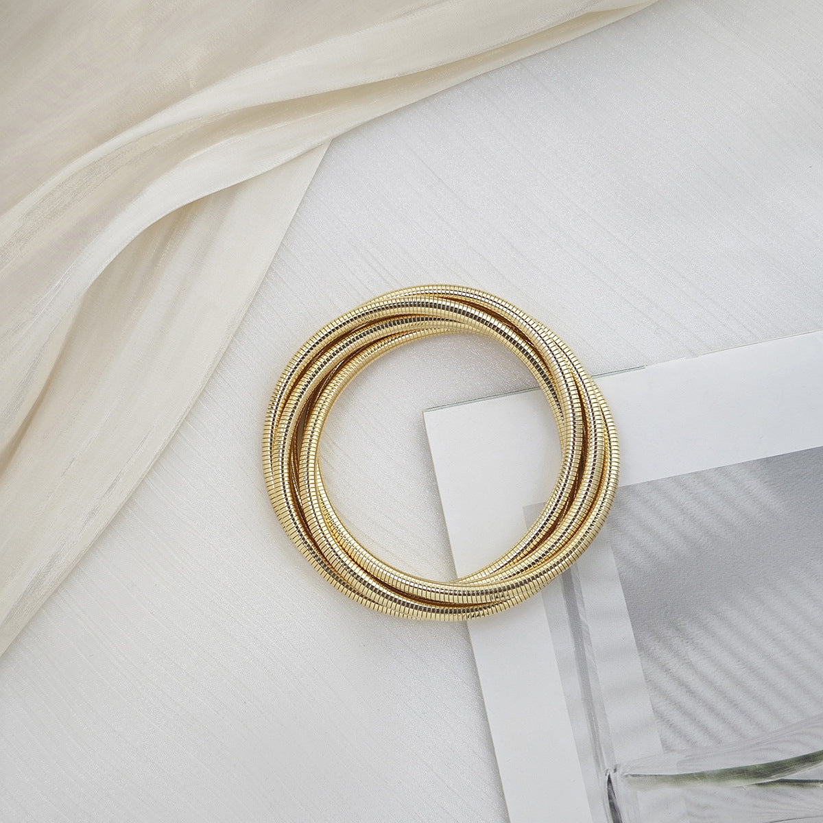Multi-layer Line Spring Bracelet